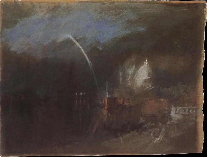 Joseph Mallord William Turner Night oil painting image